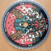 188004 Нож зубчатый Seven PRO Yakuza твердосплавный 255*44Т*25,4