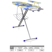 Гладильная доска "Ника 7" (1225*380 мм) (Н7) ФАНЕРА