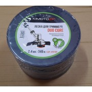 093109 Леска триммерная Dou Core 2,4/349 м крученая квадрат, 8шт/уп