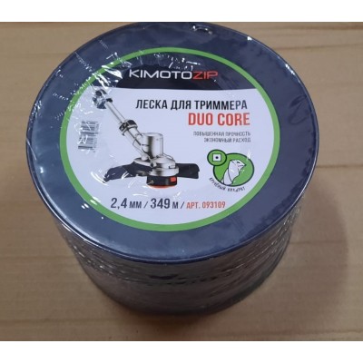 093109 Леска триммерная Dou Core 2,4/349 м крученая квадрат, 8шт/уп 093109 Леска триммерная Dou Core 2,4/349 м крученая квадрат, 8шт/уп