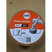 912024300U Нейлоновая леска UFO 2,4мм х 300 м (круг)