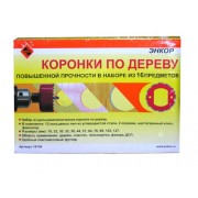 19154 Набор коронок по дереву 16шт Энкор
