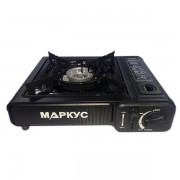 Плита газовая туристическая "Маркус" МК-201 с переходником