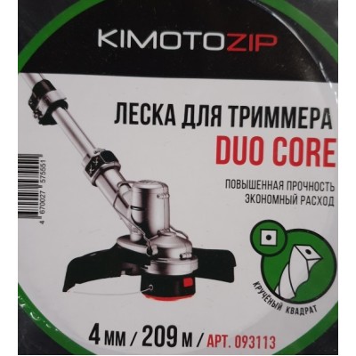 093113 Леска триммерная Dou Core 4,0/209 м крученая квадрат КАТУШКА, 4шт/уп 093113 Леска триммерная Dou Core 4,0/209 м крученая квадрат КАТУШКА, 4шт/уп
