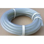 Шланг маслобензостойкий ПВХ 18*24-1,0, намотка 25 м, нитяная оплетка, 16 атм