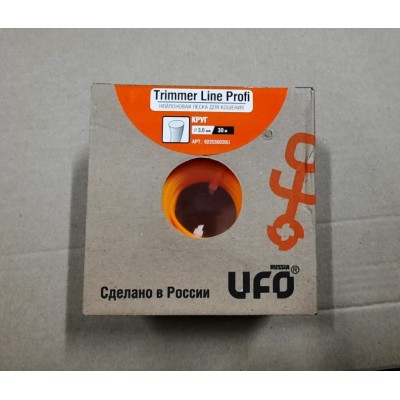 922030030U Нейлоновая леска UFO 3,0 мм х 30 м (круг) PROFI LINE 922030030U Нейлоновая леска UFO 3,0 мм х 30 м (круг) PROFI LINE