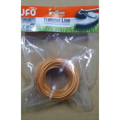 922027010U Нейлоновая леска UFO 2,7мм х 10 м (круг) PROFI LINE 922027010U Нейлоновая леска UFO 2,7мм х 10 м (круг) PROFI LINE