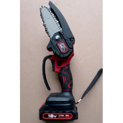 Мини-цепная пила аккумуляторная Edon ACS-18/4"(2 ак.,18В, 2А/ч, Скор. ход цепи:6 м/с, шина10.16/4) Мини-цепная пила аккумуляторная Edon ACS-18/4"(2 ак.,18В, 2А/ч, Скор. ход цепи:6 м/с, шина10.16/4)
