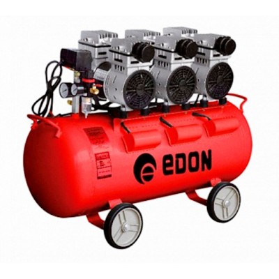 Компрессор безмасляный "Edon NAC-100/2400XЗ" 360л/мин, бак 100л, 2400Вт Компрессор безмасляный "Edon NAC-100/2400XЗ" 360л/мин, бак 100л, 2400Вт