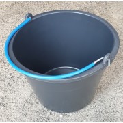 Ведро строительное круглое усиленное Flexible 12 л с цветной ручкой