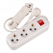 481S- 8301 Удл. с выкл. 3-х мест. 1,5 м, ПВС 3*1 з/к 3500 Вт, СОЮЗ